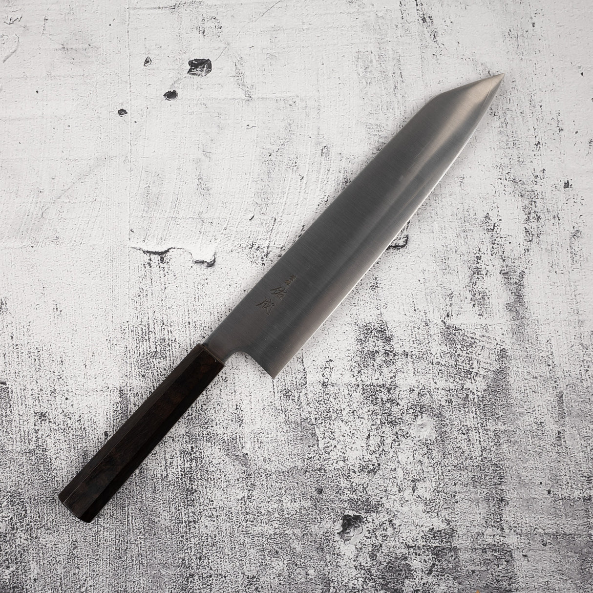 Sukenari SG2 Hairline K-tip Gyuto 270mm Ebony
