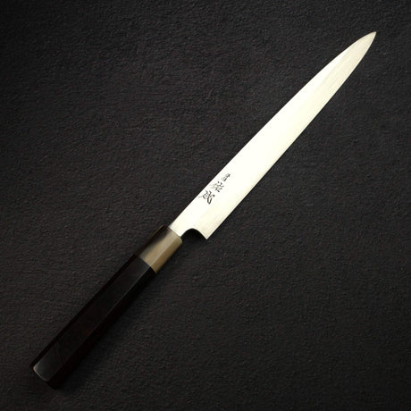Sukenari SG2 Honyaki Yanagiba 270mm, Ebony Handle Horn Ferrule