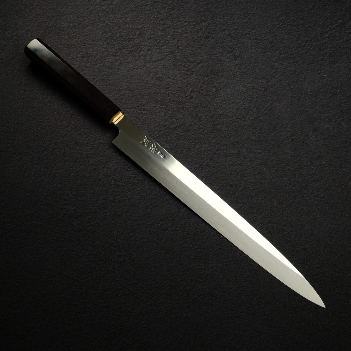 Sukenari SG2 Honyaki Yanagiba 300mm, Ebony Handle Brass Ferrule