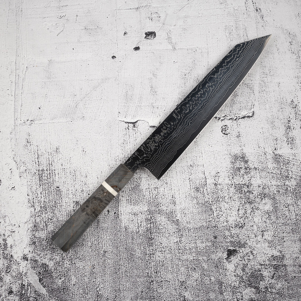 Sukenari SG2 Damascus K-tip Gyuto 270mm Birch