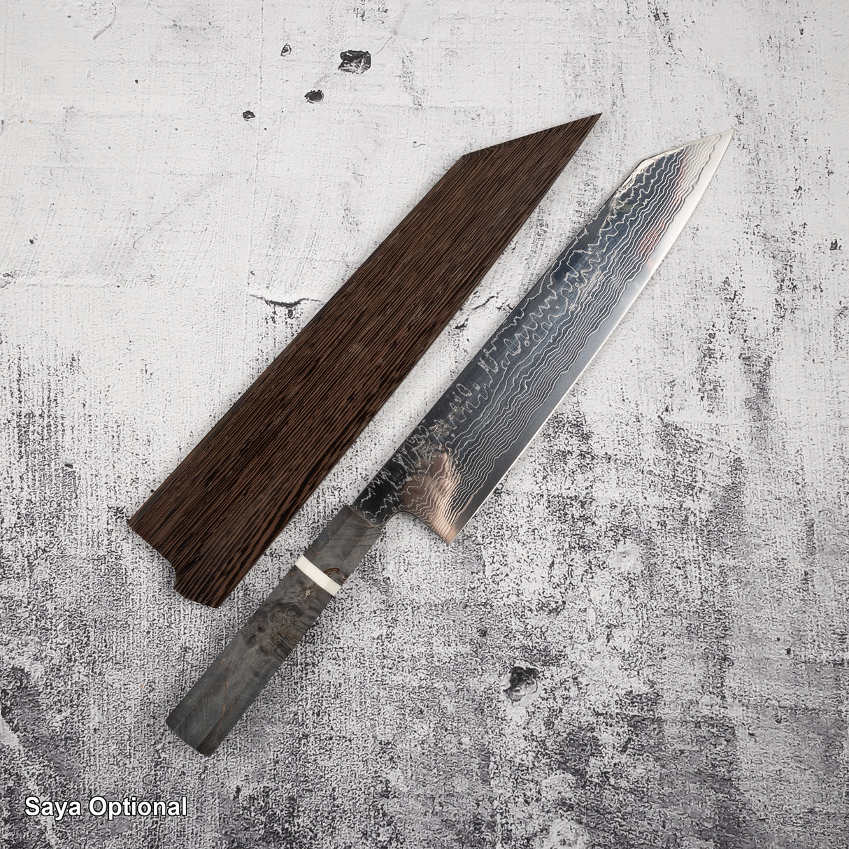 Sukenari SG2 Damascus K-tip Gyuto 270mm Birch