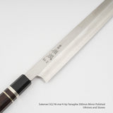 Sukenari SG2 Ni-mai Mirror Polished K-tip Yanagiba 270/300/330 mm