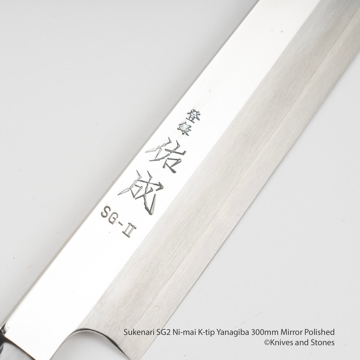 Sukenari SG2 Ni-mai Mirror Polished K-tip Yanagiba 270/300/330 mm