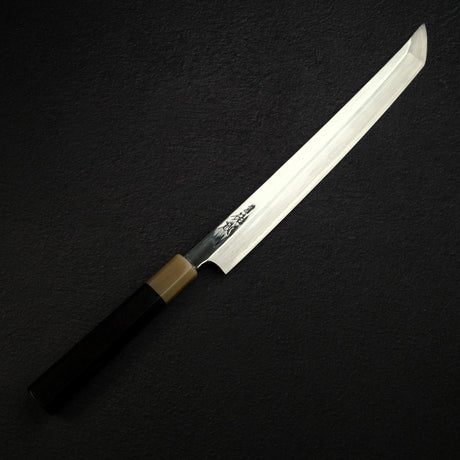 Sukenari SG2 Nimai Sakimaru Takobiki 300mm, Ebony Handle with Horn Ferrule