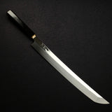Sukenari SG2 Nimai Sakimaru Takobiki 330mm, Ebony Handle Horn Ferrule