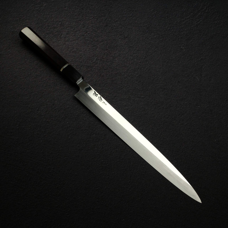 Sukenari VG XEOS Nimai Yanagiba 270mm, Ebony Handle with Single Spacer