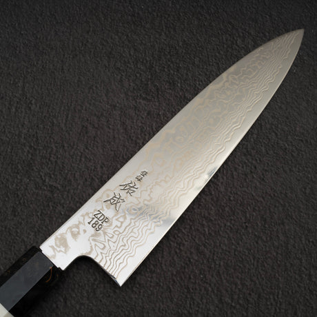 Sukenari ZDP-189 Damascus Gyuto 240mm Birch Burl Handle