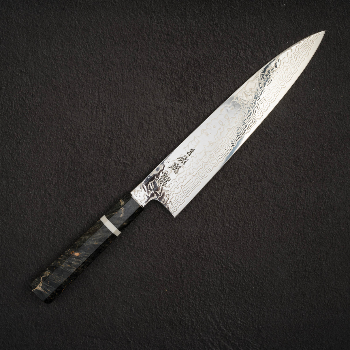 Sukenari ZDP-189 Damascus Gyuto 270mm Birch Burl Handle