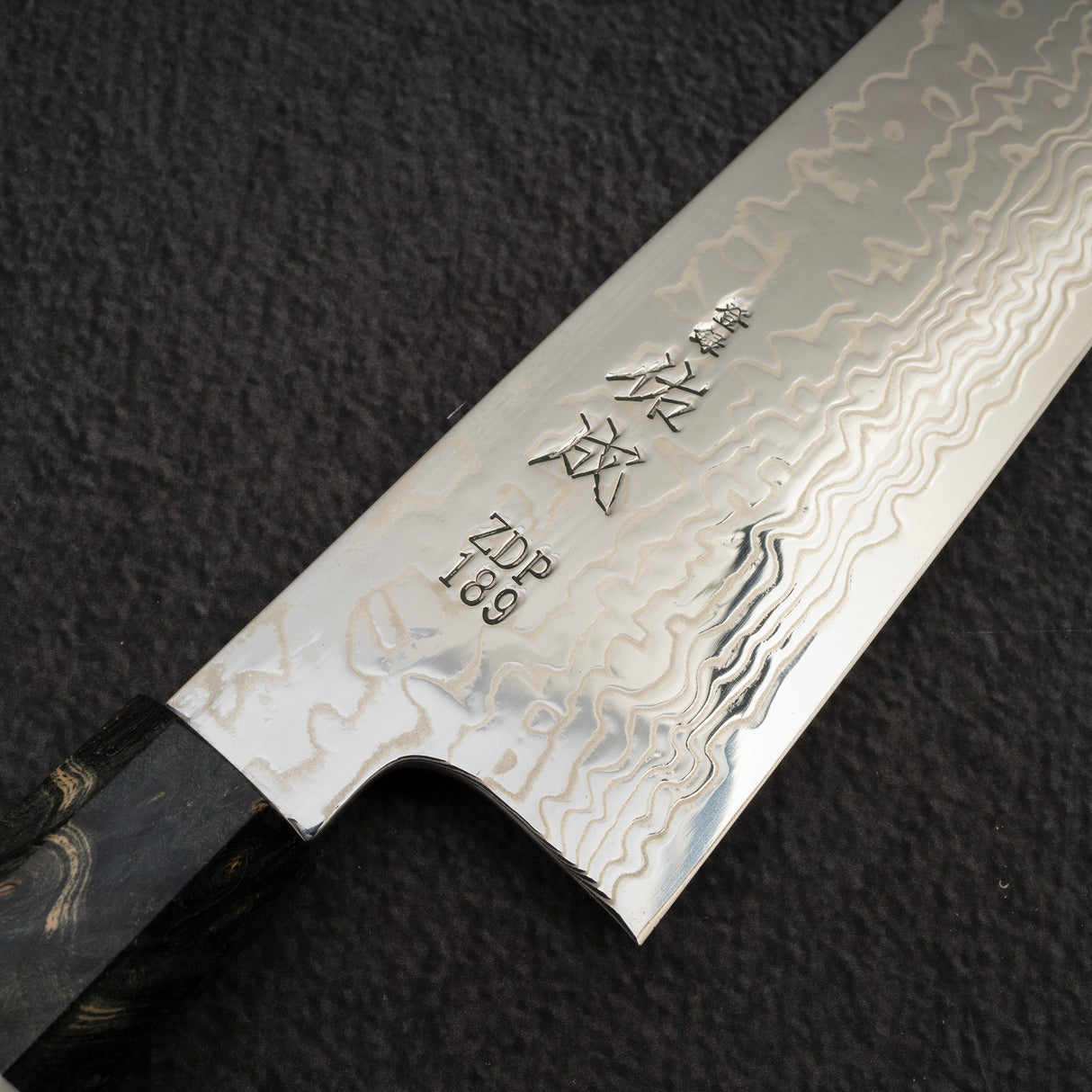 Sukenari ZDP-189 Damascus Gyuto 270mm Birch Burl Handle