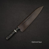 Sukenari ZDP-189 Damascus Gyuto 270mm Birch Burl Handle