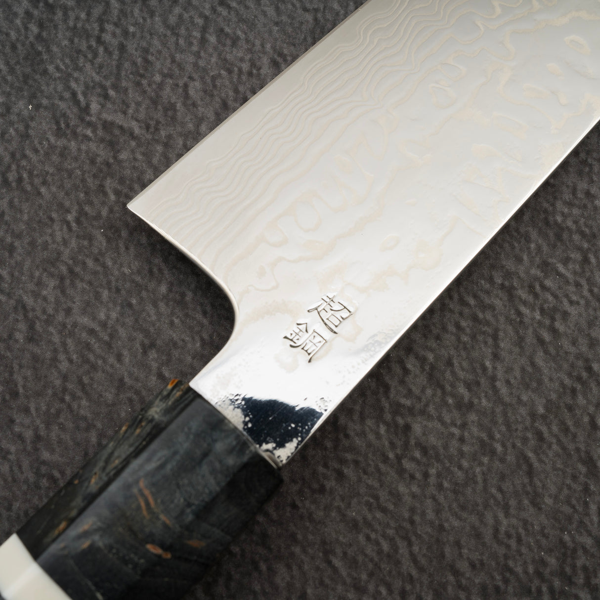 Sukenari ZDP-189 Damascus Kiritsuke (K-tip) Gyuto 240mm Birch Burl Handle