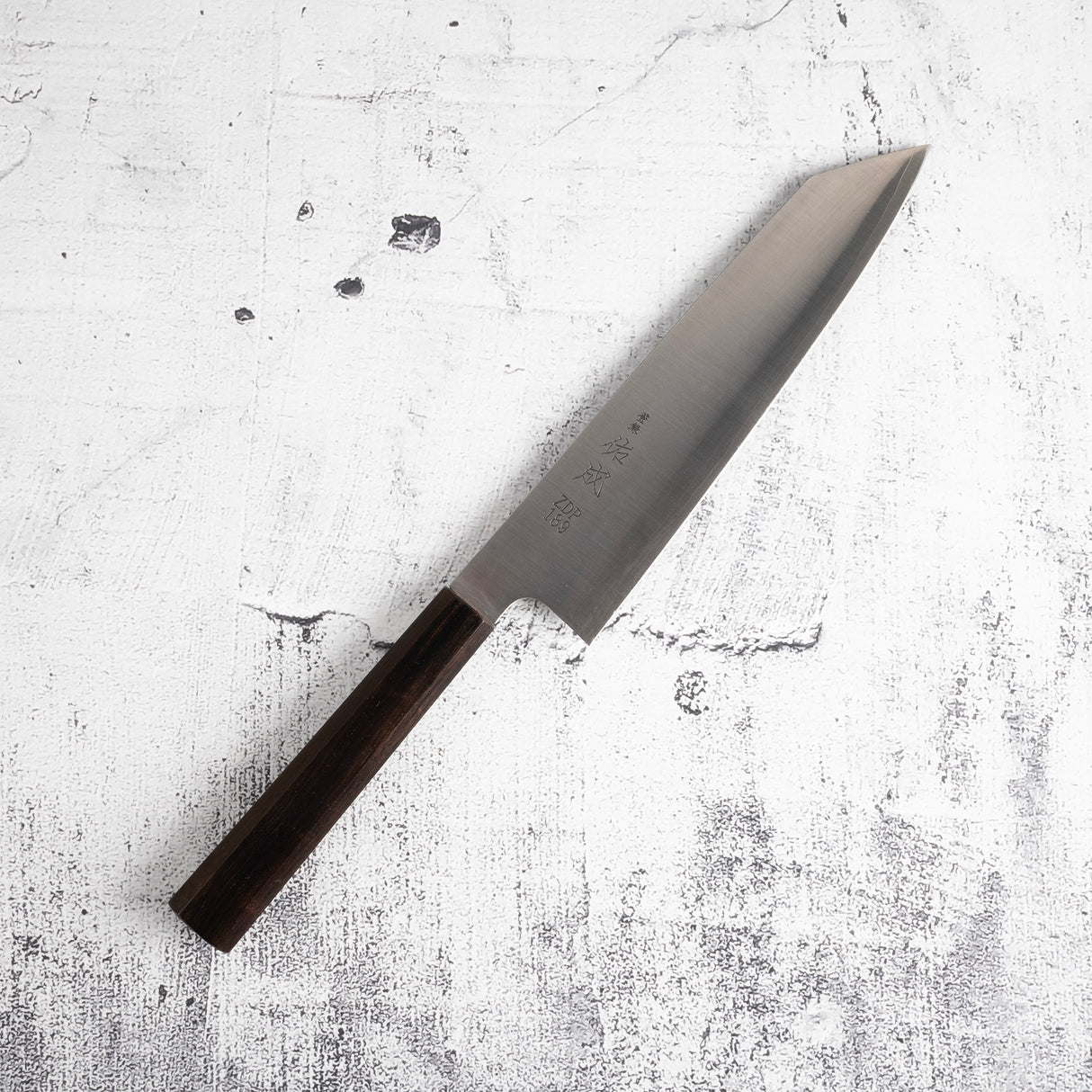Sukenari ZDP-189 Hairline K tip Gyuto 210mm