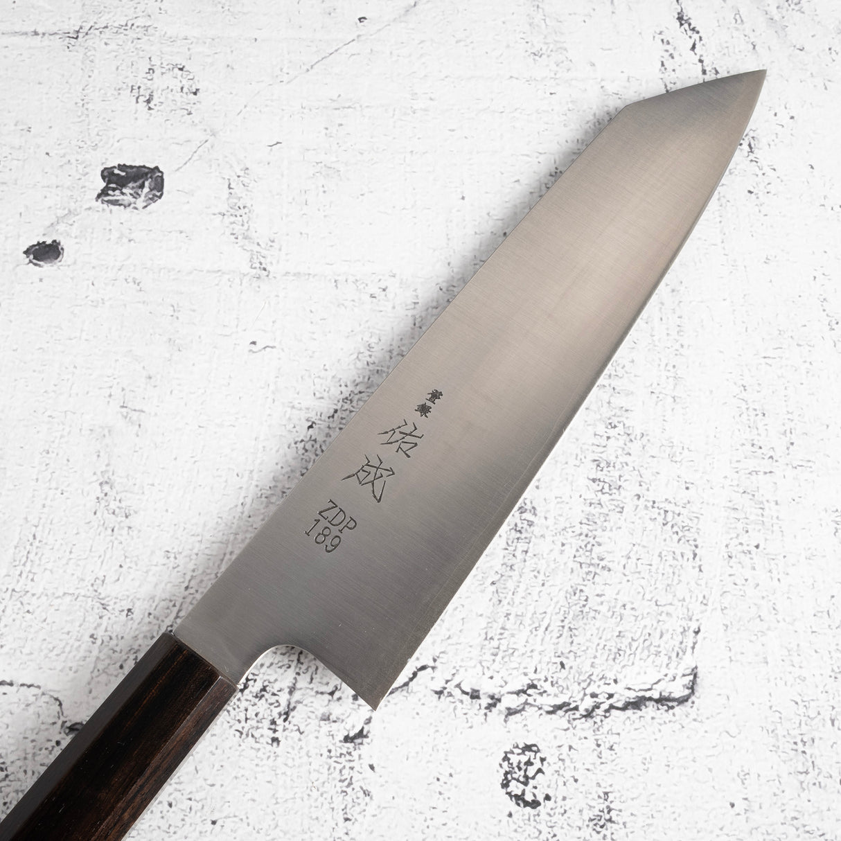 Sukenari ZDP-189 Hairline K tip Gyuto 210mm