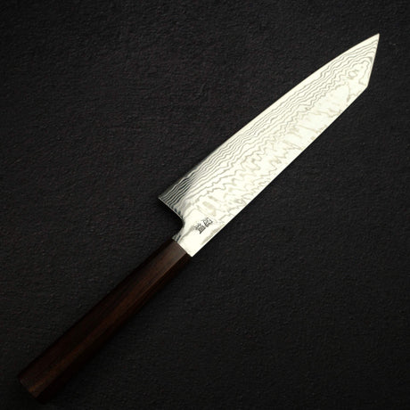 Sukenari ZDP-247 Damascus K-tip Gyuto 240mm, Ebony Handle
