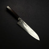 Sukenari ZDP-247 Damascus Santoku 180mm, Ebony Handle