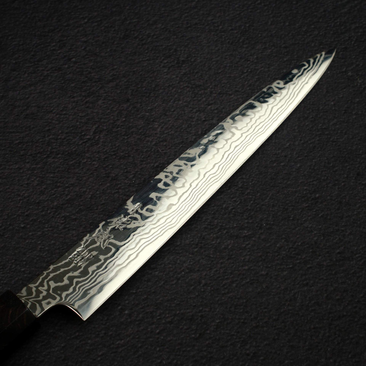 Sukenari ZDP-247 Damascus Sujihiki 240mm, Ebony Handle