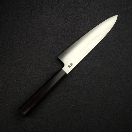 Sukenari ZDP-247 Hairline Gyuto 210mm, Ebony Handle