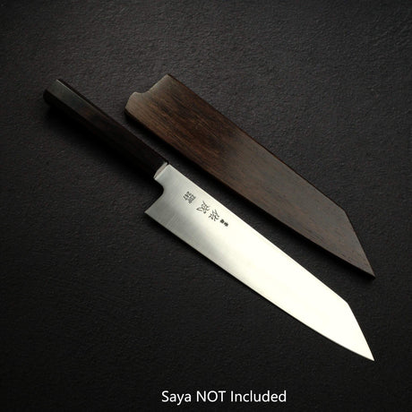 Sukenari ZDP-247 Hairline K-tip Gyuto 240mm, Ebony Handle