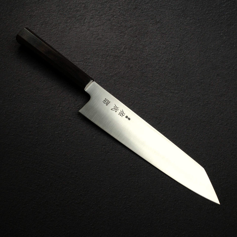 Sukenari ZDP-247 Hairline K-tip Gyuto 240mm, Ebony Handle