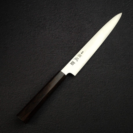 Sukenari ZDP-247 Hairline Sujihiki 240mm, Ebony Handle