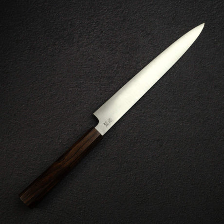 Sukenari ZDP-247 Hairline Sujihiki 240mm, Ebony Handle