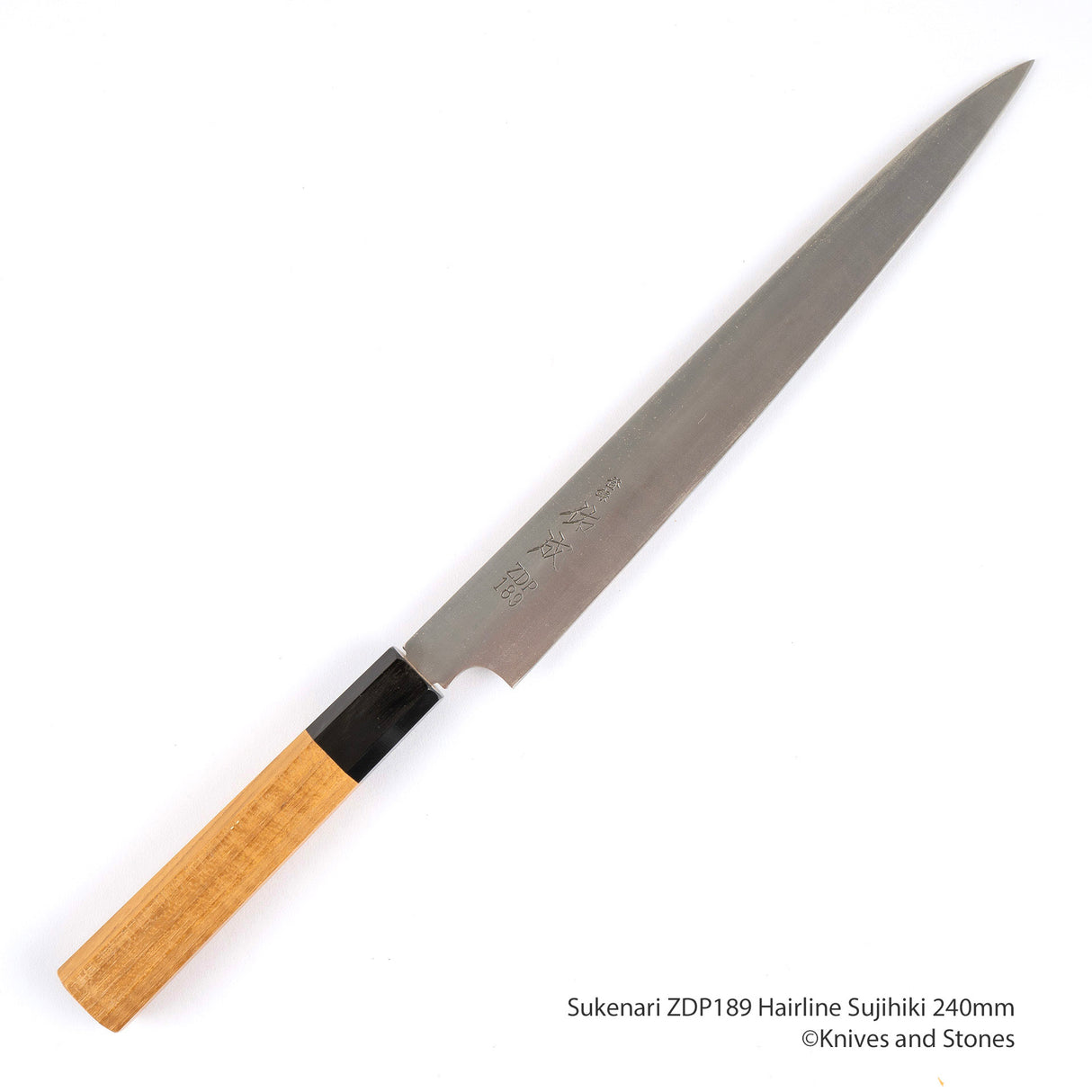 Sukenari ZDP-189 Hairline Sujihiki 240 mm