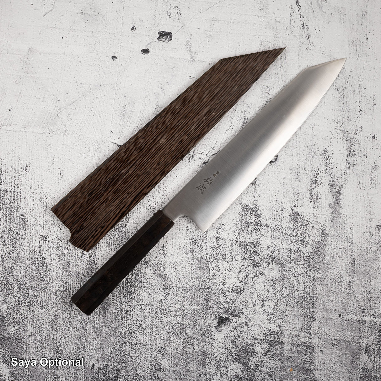 Sukenari SG2 Hairline K-tip Gyuto 270mm Ebony