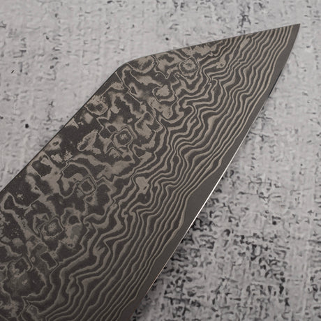Takeshi Saji SG2 Black Damascus Bunka 180mm Ironwood
