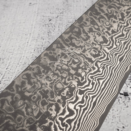 Takeshi Saji SG2 Black Damascus Bunka 180mm Ironwood