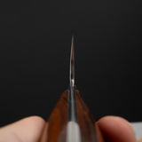 Takeshi Saji SG2 Black Damascus Bunka 180mm Ironwood