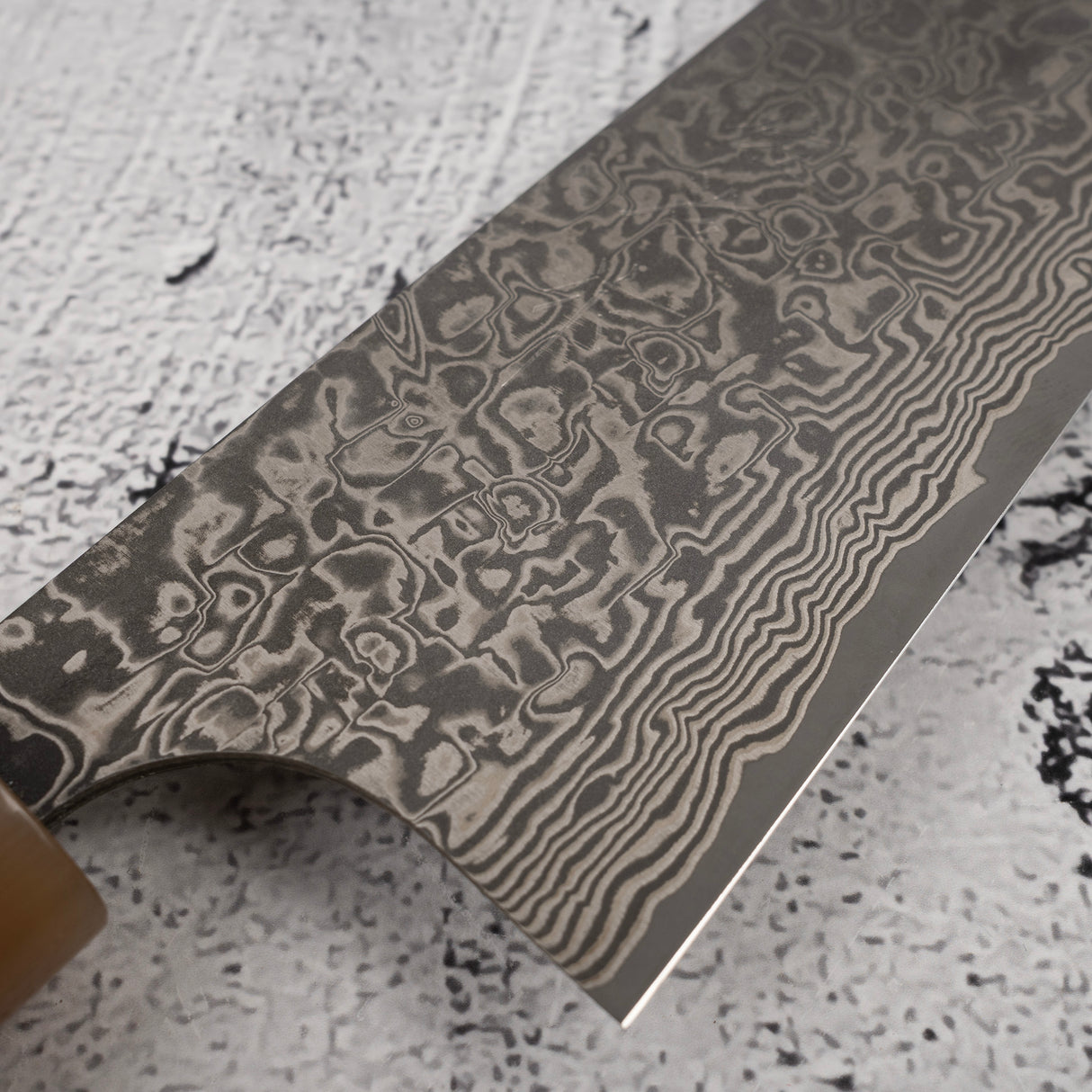Takeshi Saji SG2 Black Damascus Gyuto 180mm Heart-shaped Ironwood Handle
