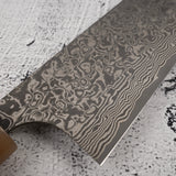 Takeshi Saji SG2 Black Damascus Gyuto 180mm Heart-shaped Ironwood Handle