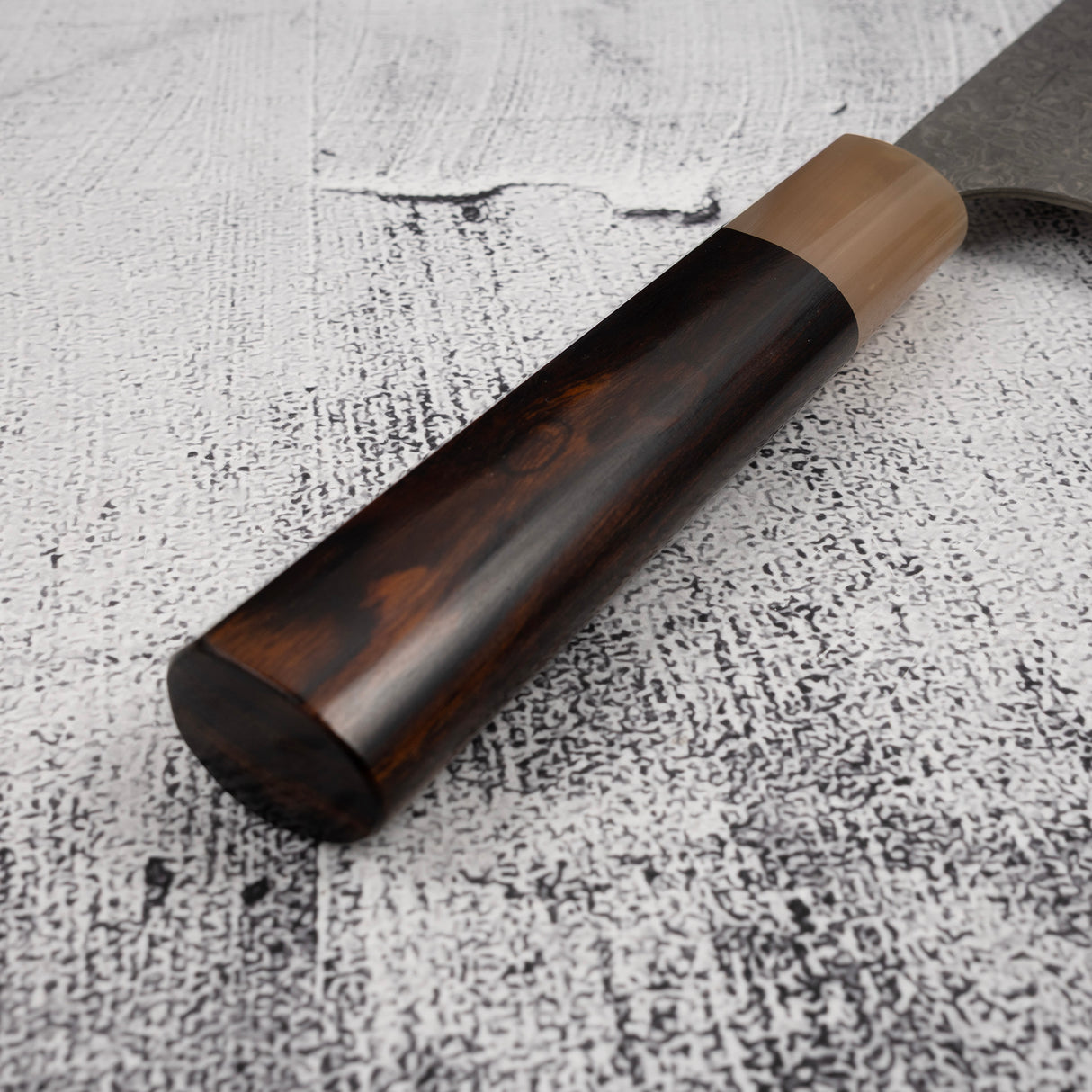 Takeshi Saji SG2 Black Damascus Gyuto 180mm Heart-shaped Ironwood Handle