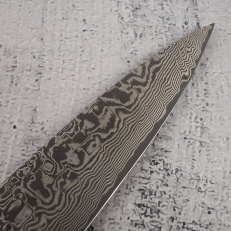 Takeshi Saji SG2 Black Damascus Petty 150mm Heart-shaped Ironwood Handle