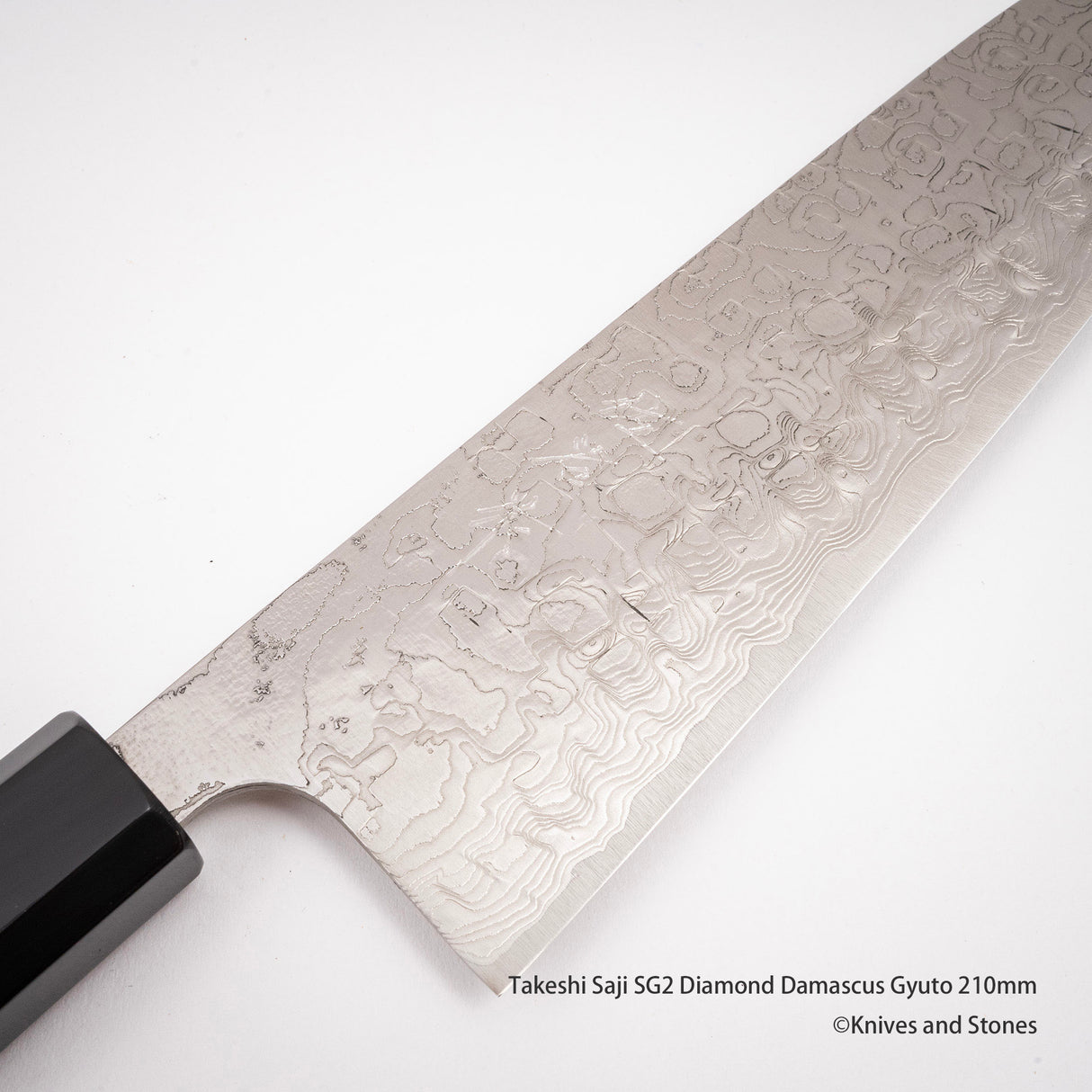 Takeshi Saji SG2 Diamond Damascus Gyuto 210mm