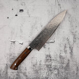 Takeshi Saji SG2 Diamond Damascus Gyuto 210mm Ironwood