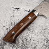 Takeshi Saji SG2 Diamond Damascus Gyuto 210mm Ironwood