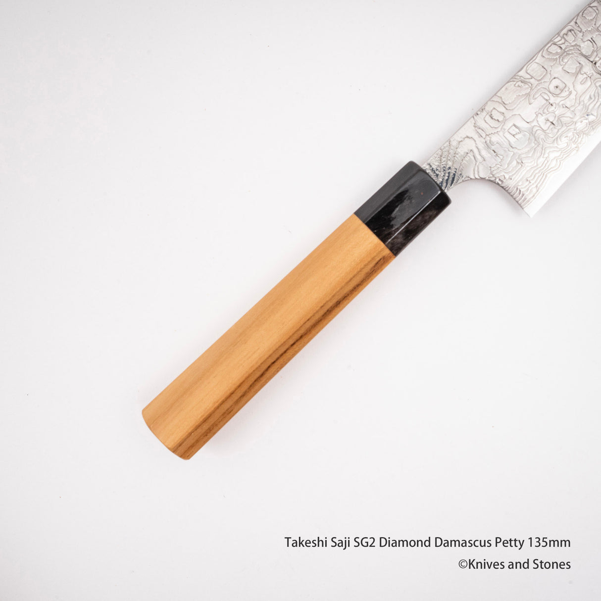 Takeshi Saji SG2 Diamond Damascus Petty 135mm
