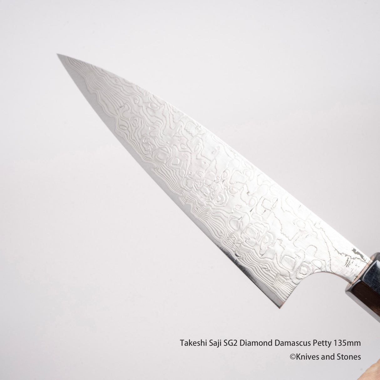 Takeshi Saji SG2 Diamond Damascus Petty 135mm