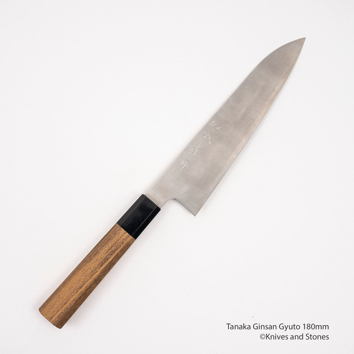 Tanaka Ginsan Migaki Gyuto 180 mm