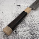 Tanaka Habakiri SG2 Damascus Sujihiki 240mm with Saya