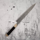 Tanaka Habakiri SG2 Damascus Sujihiki 240mm with Saya