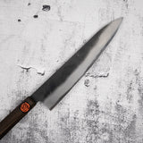 Tanaka Blue 2 Gyuto 240mm Kurouchi Black Chacate