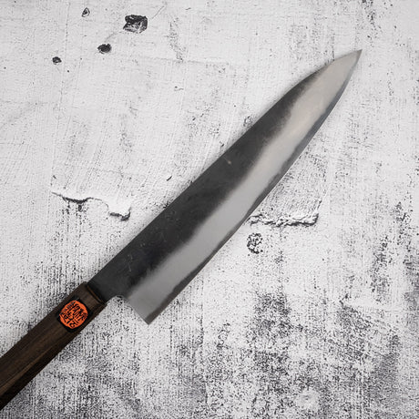 Tanaka Blue 2 Gyuto 240mm Kurouchi Black Chacate