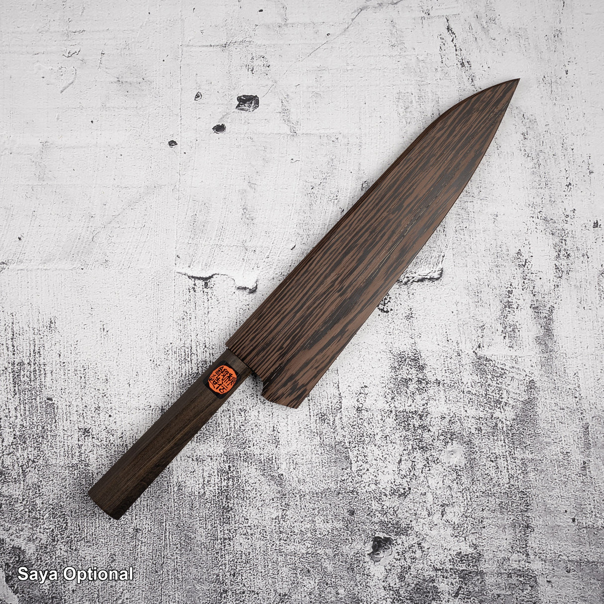 Tanaka Blue 2 Gyuto 240mm Kurouchi Black Chacate