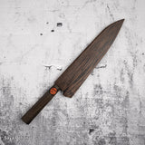 Tanaka Blue 2 Gyuto 240mm Kurouchi Black Chacate