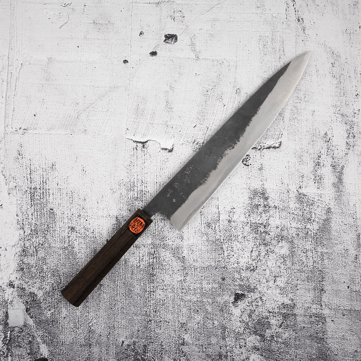 Tanaka Blue 2 Gyuto 270mm Kurouchi Black Chacate