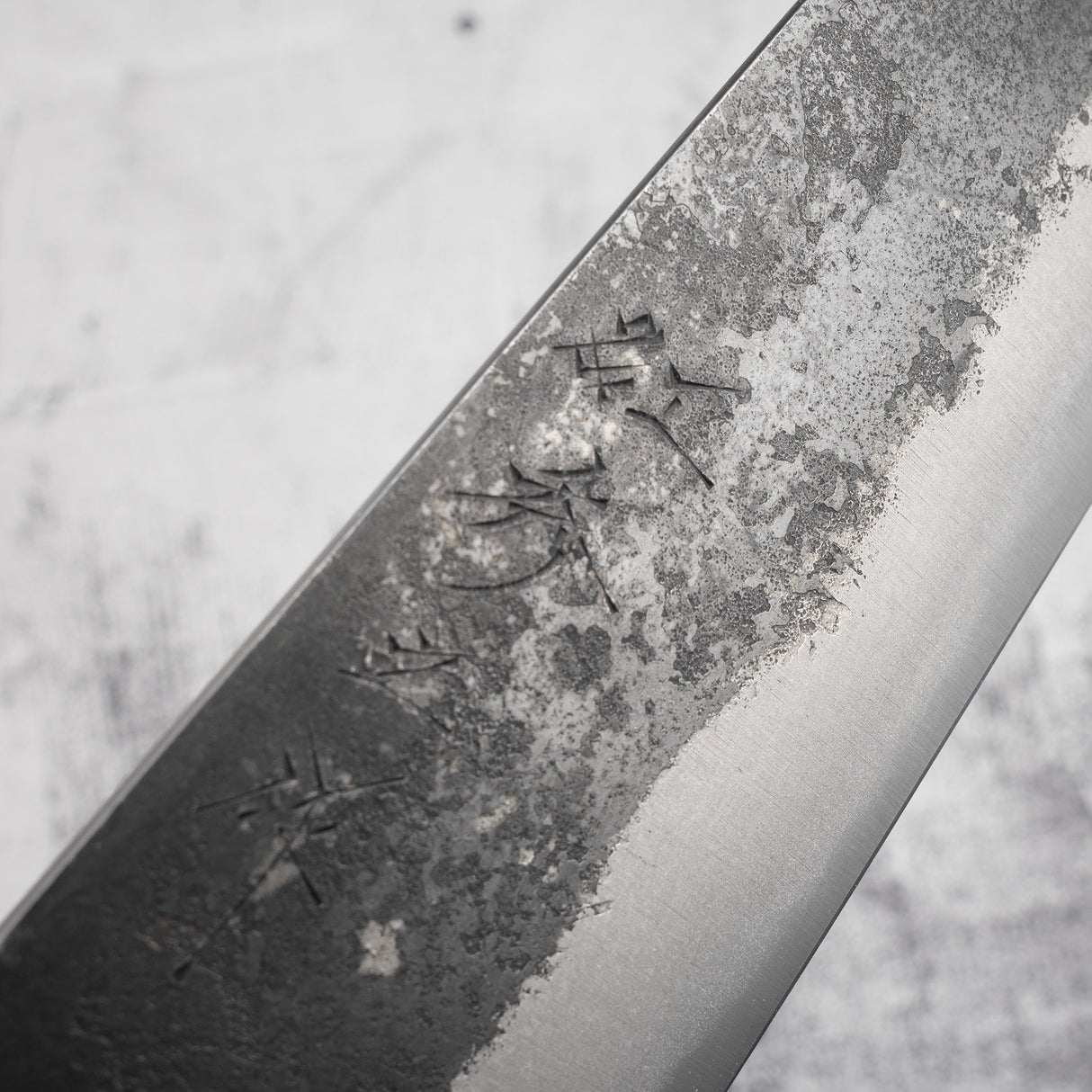 Tanaka Blue 2 Gyuto 270mm Kurouchi Black Chacate