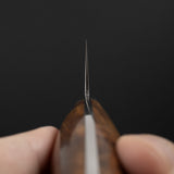 Tanaka R2 Etched Black Damascus Gyuto 180mm Ironwood Handle
