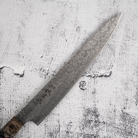 Tanaka Habakiri SG2 Damascus Sujihiki 210mm